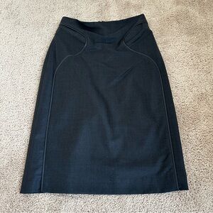 Elegant Black Pencil Skirt